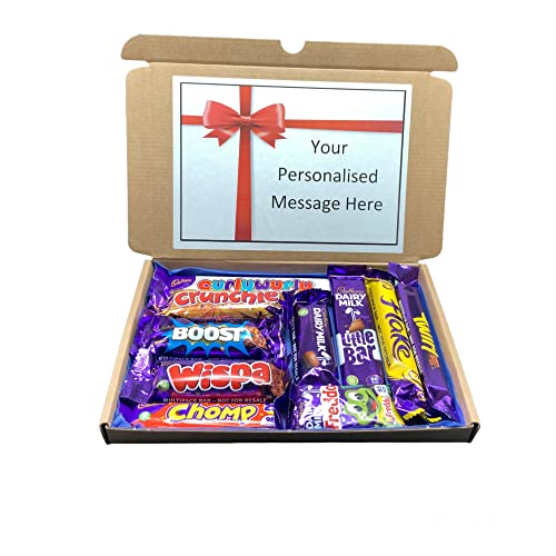 Medium Cadbury Chocolate Hamper, Personalised Chocolate Hamper, Birthday Gift, Present, Thank You, Easter Hamper,Good Luck, Present