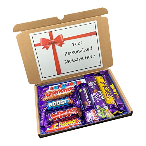 Medium Cadbury Chocolate Hamper, Personalised Chocolate Hamper, Birthday Gift, Present, Thank You, Easter Hamper,Good Luck, Present