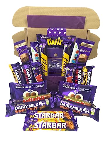 Inside the Box Gifts Cadbury Gift Box Hamper Chocolate Selection Sharing Box for Chocolate lovers