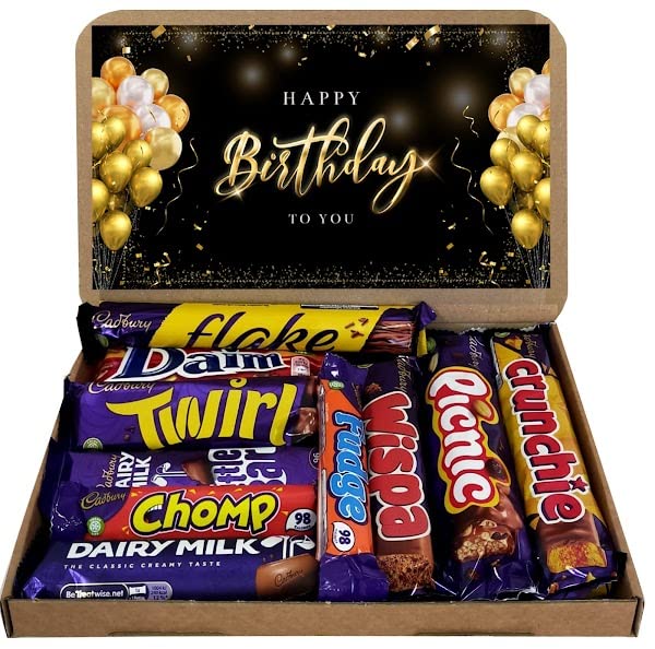 Chocolate Lovers Selection Box Cadburys Happy Birthday Chocolate Gift For All