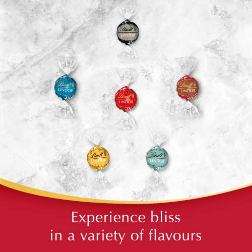Lindt Lindor Official Luxury Chocolate Hamper - Chocolate Truffles with a Smooth Melting Filling - Chocolates Bars and Tablets - Assorted Flavours