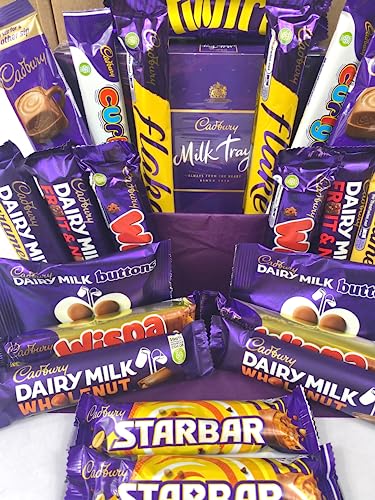 Inside the Box Gifts Cadbury Gift Box Hamper Chocolate Selection Sharing Box for Chocolate lovers