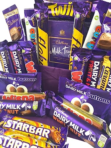 Inside the Box Gifts Cadbury Gift Box Hamper Chocolate Selection Sharing Box for Chocolate lovers