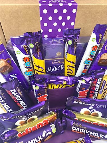 Inside the Box Gifts Cadbury Gift Box Hamper Chocolate Selection Sharing Box for Chocolate lovers