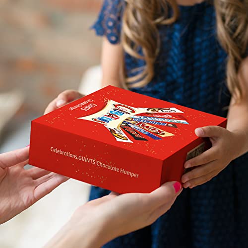 Celebrations Chocolate Hamper - Chocolate Gift Box for Men & Women - Official Mars Chocolate Selection Box with 24 Full Size Chocolate Bars ideal for any celebration!
