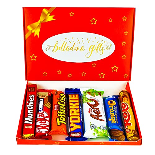 Chocolate Box | Happy Birthday Chocolate | Christmas Hamper | Full Sized Bars | Christmas Chocolate | Birthday Gifts | Letterbox Gift Hamper | Cadbury | Nestle | Chocolate Gifts For Kids |