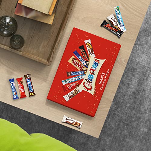 Celebrations Chocolate Hamper - Chocolate Gift Box for Men & Women - Official Mars Chocolate Selection Box with 24 Full Size Chocolate Bars ideal for any celebration!