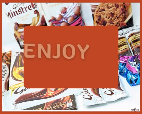 Galaxy Chocolate Gift Set Hamper-Galaxy Chocolate Bars,Galaxy Chocolate Cookie Crumble,Galaxy Salted Caramel,Galaxy Chocolate bar, Galaxy Counters Hot Chocolate