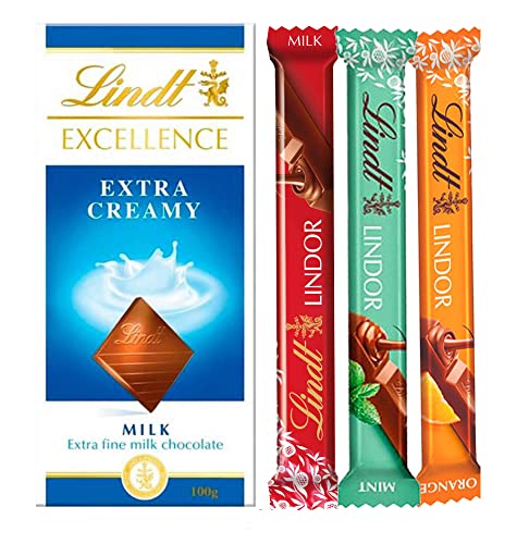 Lindt Chocolate Hamper - Great Selection of Lindt Chocolates in Beautiful Gift Box | Perfect Chocolate Gift for Valentines day Christmas