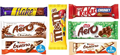 Gift Hamper for Chocolate lovers,Great selection of chocolate bars 21pcs, gift for Birthday, Anniversary,Mothers day, Fathers day, Christmas, Easter or any ocassion
