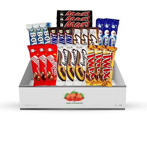 Mars Celebrations Chocolate Hamper Ideal Chocolate Gift Box For Men & Women Chocolate Hampers With Mars Favourites' 24 Full Size Chocolate Bars Ideal For Every Celebration