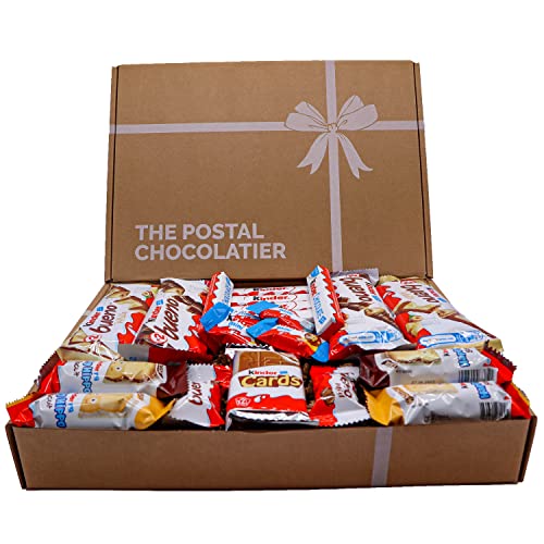 Kinder Bueno Hamper Box with White Chocolate and Kinder Card, Perfect Large Variety Premium Selection Box for Last Minute Gifts and Birthdays for Both Him and Her… (Large Hamper Box)