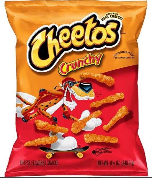 American Snacks Variety Pack - Takis Fuego 9.8oz (280g) & Crunchy Original Cheese Cheetos 8oz (226.8g)