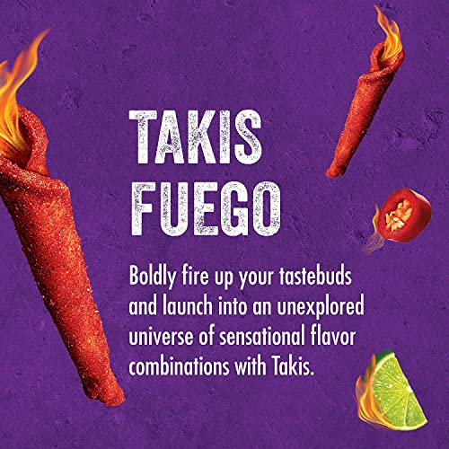 American Snacks Variety Pack - Takis Fuego 9.8oz (280g) & Crunchy Original Cheese Cheetos 8oz (226.8g)