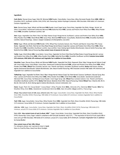 Chocolate Gift Box Favourite Chocolates Hamper Treat Box Includes Dairy Milk, Kitkat, Twirl, Nestle Variety Chocolates