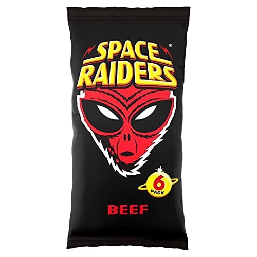 Pom-Bear Original (6 x13g Bags), Skips Prawn Cocktail (6 x13g Bags), Space Raiders Beef (6 x 13g) - 18 individual Packs Total. Low Calorie