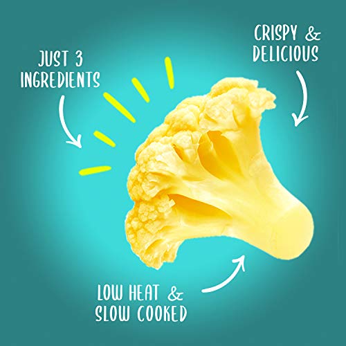 Crispy Cauli Bites - SEA SALT, BBQ, GARLIC & HERB, Variety Pack - Cauliflower Bites, Cauli Crisps, Healthy Snacks, Vegetable Crisps, Gluten Free, Vegan, Keto Snacks, (3 x 27g Packs)