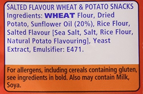 Hula Hoops Puft Salted, 6x15g