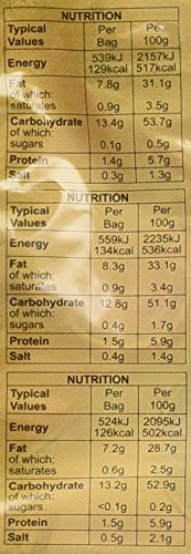 Seabrook Crinkle Crisps Variety Pack, 6 x 25g