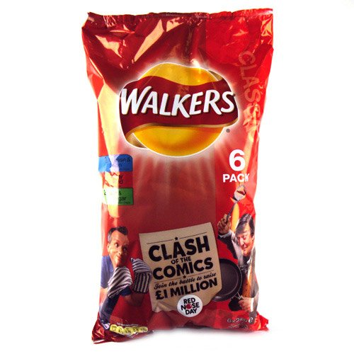 Walkers Variety Crisps 6 Pack 150g