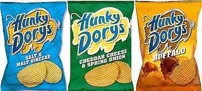 Hunky Dorys Crisps from Ireland Variety Pack (24 x 25g)