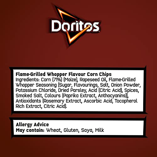 Doritos Burger King Flame Grilled Whopper, 180g