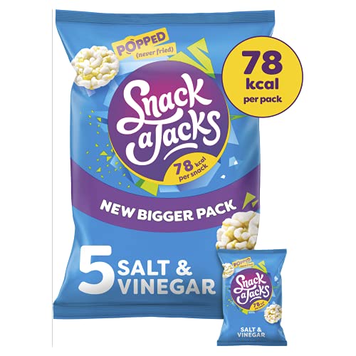 Snack A Jacks Salt&Vinegar 5 x 19g