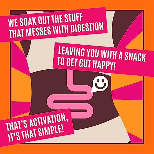 Boundless Activated Nuts and Seeds / Chips Variety Pack - Gut Health - Mixed Nuts & Seed Mix (4 x 25g) & Vegan Crisps Multipack (4 x 23g) - Savoury Vegan Protein Snacks, Gluten Free Snacks Bulk