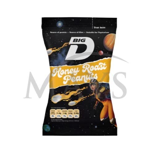 BFS Big D 24 Packs Mixed Nuts 'Amaysing' Pub Card: Salted | Dry Roasted | Honey