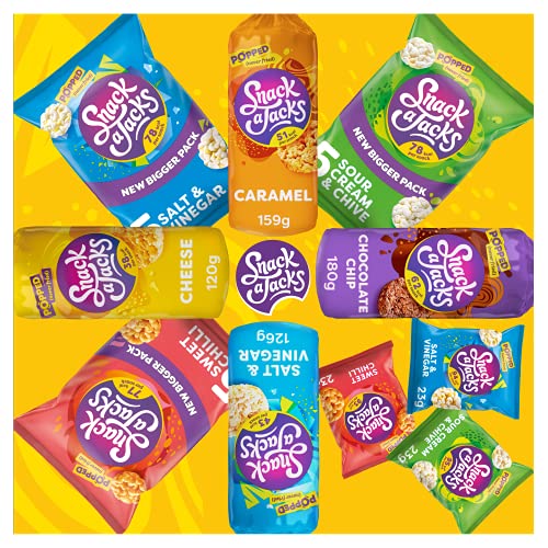 Snack A Jacks Salt&Vinegar 5 x 19g