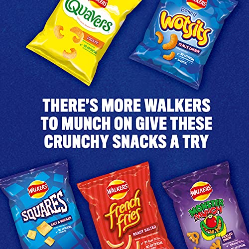 Walkers Crisps Wotsits Cheesy Multipack Snacks, 12 x 16.5 g