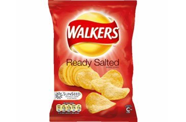 Walkers Crisp Ready Salted 32.5g Bags (Box of 32)