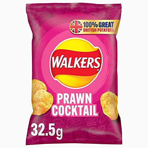Walkers Crisps Selection Custom Boxes - British Potato Chips - Pick Any 3 Cases of 32x32.5g from a Variety of Flavours - No Added MSG, Colouring or Preservatives