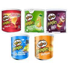 Pringles Original Salted Pop & Go Crisps 12 x 40g