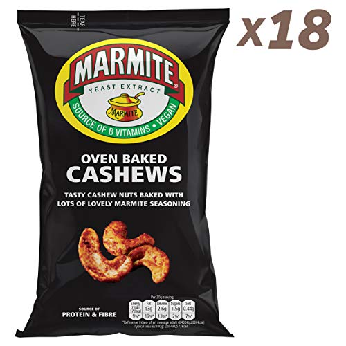 Marmite Lowers Selection box- Healthy Snacks - Marmite Crisps (18x90g)