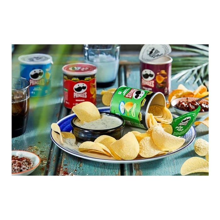 Pringles Original Salted Pop & Go Crisps 12 x 40g