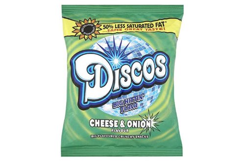 Discos Cheese & Onion (24 x bags) Full Box