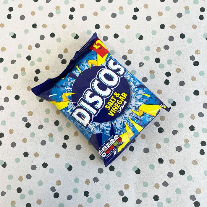 Box of 16 - KP Discos Salt & Vinegar 70g Bags £1 PMP