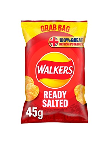 Walkers Crisps Grab Bags 32x45g (Ready Salted)