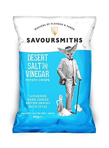 Savoursmiths Big 5 Flavours Luxury Crisps - 5 X 150G Bags [Truffle & Rosemary | Wagyu Beef & Honey Mustard | Desert Salt | Somerset Cheddar & Shallot | Desert Salt & Vinegar]