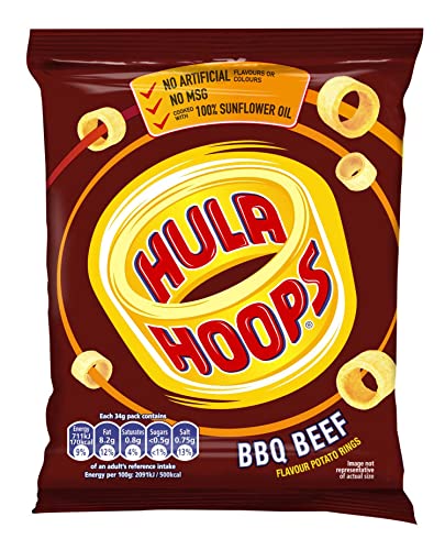 Hula Hoops 32x34g (Barbeque Beef)