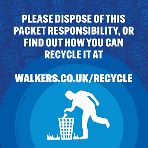 Walkers Less Salt Lightly Salted 6pk, Red