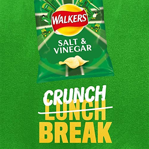 Walkers Crisps Multipack Mixed Flavour Variety Box (Ready Salted, Salt & Vinegar, Cheese & Onion) - 60 x 25g Selection Box