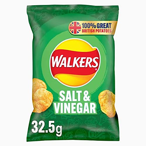 Walkers Crisps Custom Case Selection- Mixed Box of Flavoured British Potato Chips - 32 Pack, Select Any 4 Flavours of Your Choosing & Receive 8x32.5g of Each