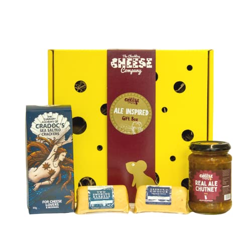 Ale Inspired Cheese Gift Box. Looking For Unusual Gifts For Men And Women. Treats For Men And Women To Enjoy For Any Occasion Including Birthdays & Christmas Gifts. The Chuckling Cheese Company.