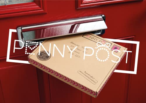 Thornton & France Letterbox Hamper Cheese Please | 3 Artisan English Cheeses With Crackers Chutneys & 2 x 50ml Port In Postal Box | Penny Post