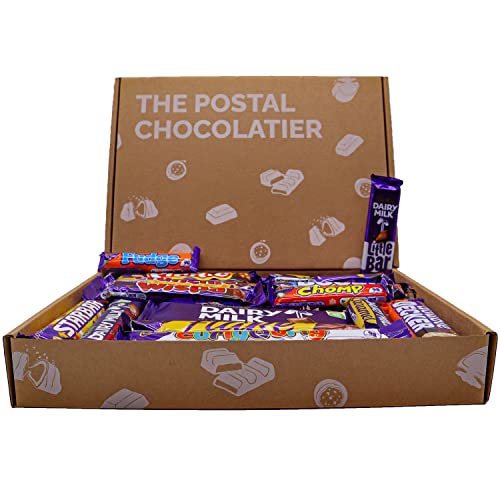 Chocolate Cadbury Hamper Box, with Dairy Milk, Twirl, Wispa, Chomp, Boost, Picnic, Large Variety Selection Box For Kinds, Birthday, Celebrations, Last Minute Gifts, Special Occasions