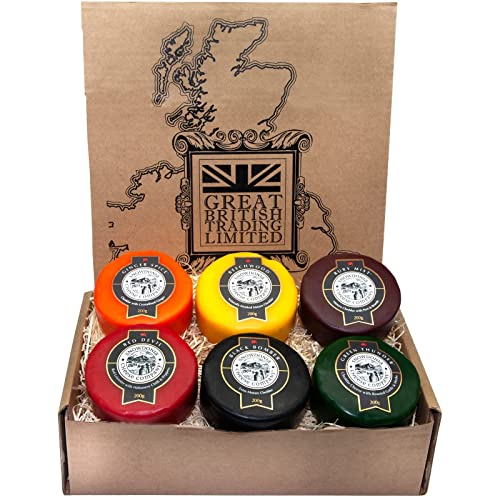 Snowdonia Cheese Company Ultimate Hamper - The Ultimate Cheese Gift Hamper of six truckles with Black Bomber, Red Devil & More exclusive to Great British Trading Limited