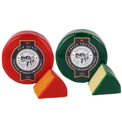 Snowdonia Cheese Company Ultimate Hamper - The Ultimate Cheese Gift Hamper of six truckles with Black Bomber, Red Devil & More exclusive to Great British Trading Limited