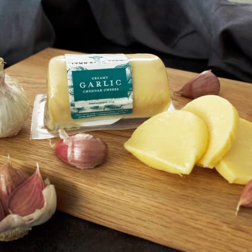 Garlic Cheese Selection Gift Box. The Ultimate Gift Hamper for Garlic Lovers, Packed Full of Garlic Inspired Foodie Gifts. The Chuckling Cheese Company.